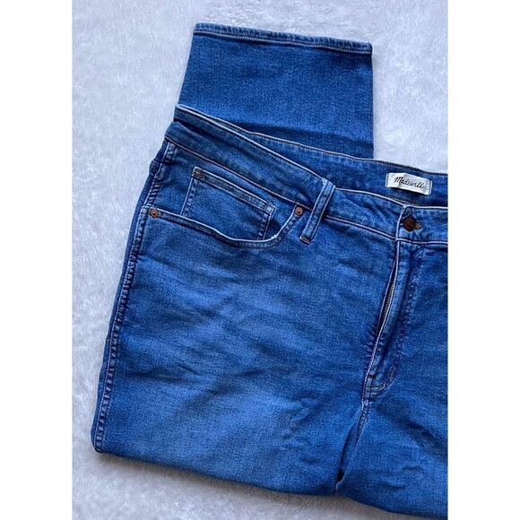 NWT Madewell Plus Stovepipe Jeans in Euclid Wash, Size 28W - Picture 7 of 16